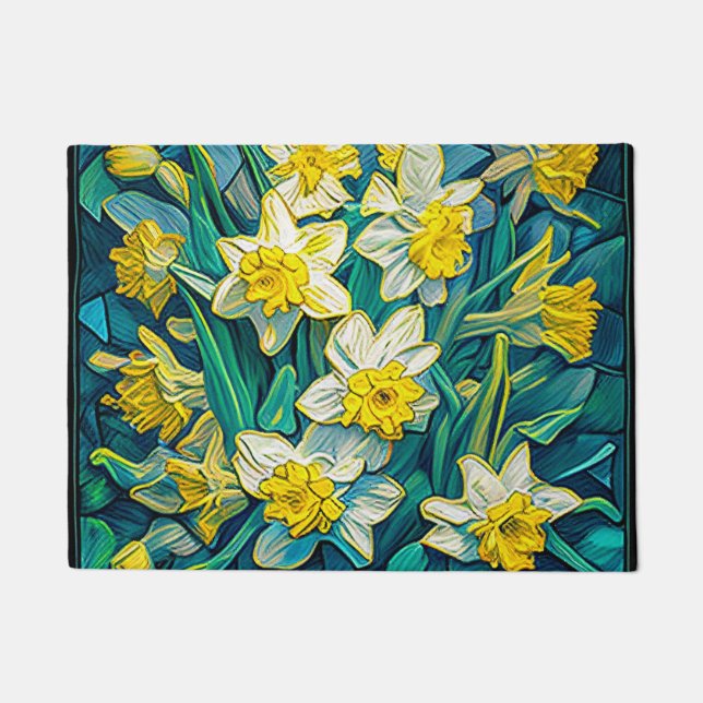 Felpudo Daffodils 2 (Anverso)