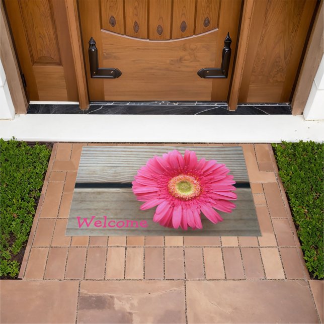 Felpudo Daisy on Deck Welcome Mat (Exterior)