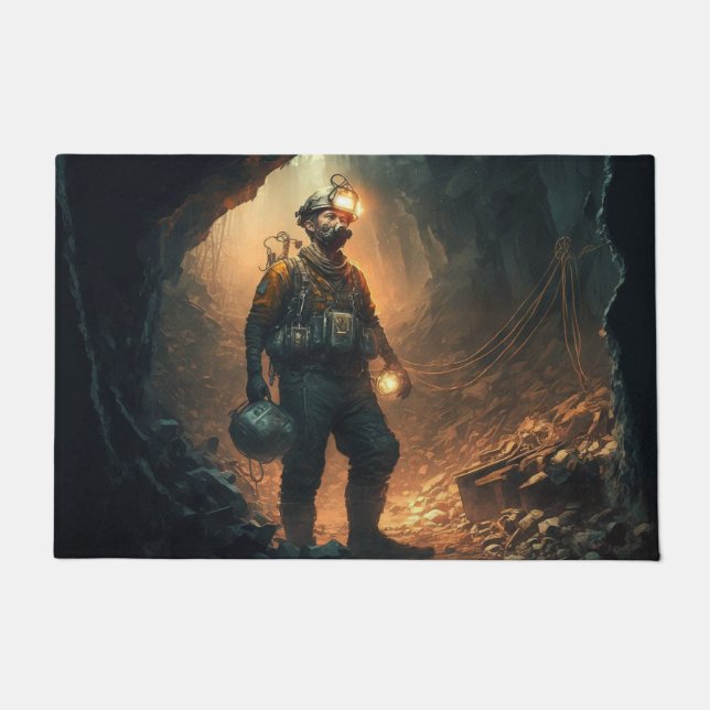 Felpudo Dangerous Mines (Anverso)