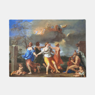 Felpudo Danza a la música del tiempo (por Nicholas Poussin