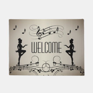 Felpudo Danza y bienvenida musical