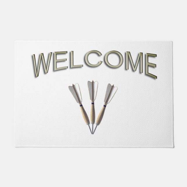 Felpudo Dart Trio Welcome (Anverso)