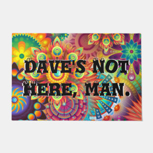Felpudo Dave no está aquí, hombre. Comdey Routine divertid