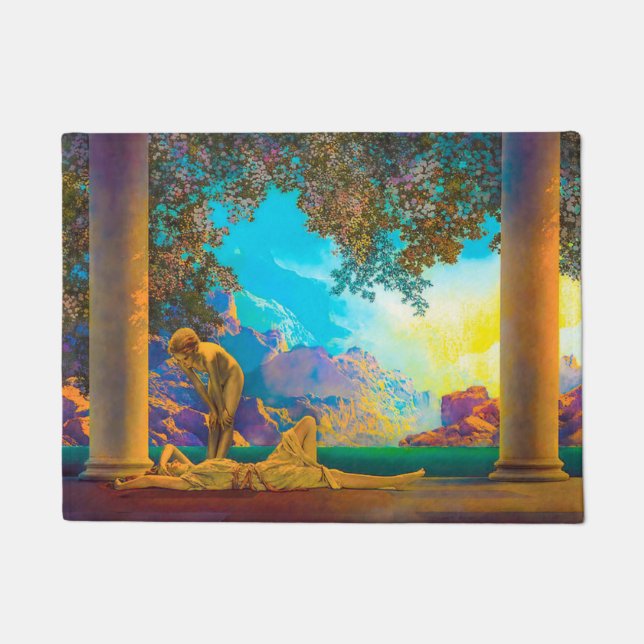 Felpudo Daybreak Maxfield Parrish (Anverso)