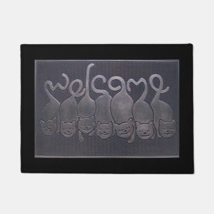 Felpudo Dé la bienvenida a 18" x 24" estera de puerta/los