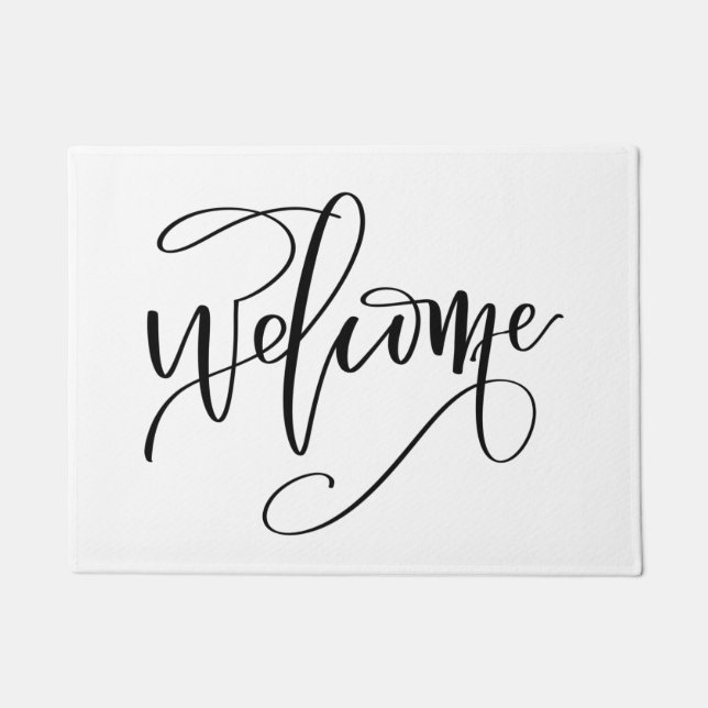 Felpudo de la caligrafía (Anverso)