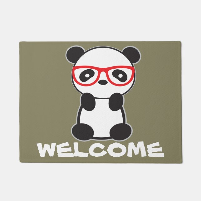 Felpudo de la panda (Anverso)