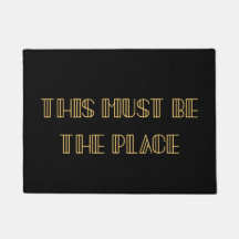 Decoción de arte retro Este debe ser el lugar