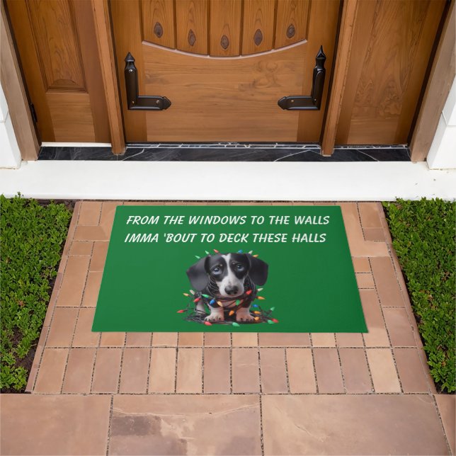 FELPUDO DECORA EL SALÓN DACHHSUND (Exterior)