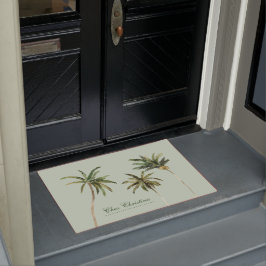 Felpudo Decoración de la casa de la oficina tropical de la