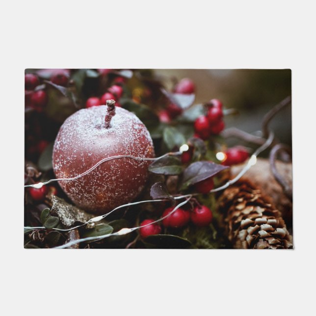 Felpudo Decoración de Navidades y advenimiento (Anverso)