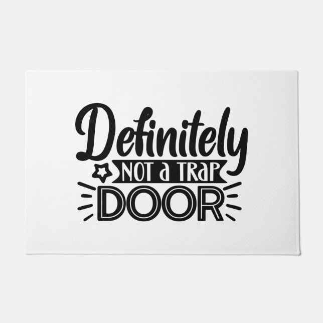 Felpudo definitely not a trap door (Anverso)