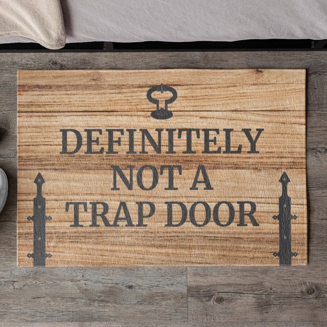 Felpudo Definitivamente No Una Puerta De Trampa (Subido por el creador)