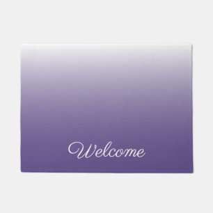 Felpudo Degradado oscuro ultravioleta personalizado