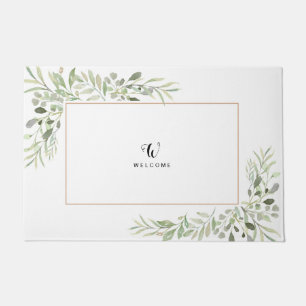 Felpudo Deja la vegetación eucaliptus simplemente Minimali