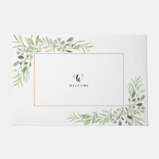 Felpudo Deja la vegetación eucaliptus simplemente Minimali