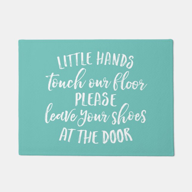 Felpudo Deja tus zapatos en la puerta (Anverso)