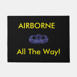 Felpudo Déjelos saber quién es casa que él está entrando