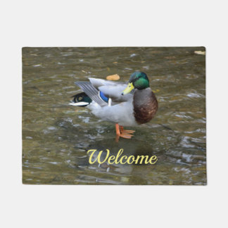 Felpudo del pato del pato silvestre