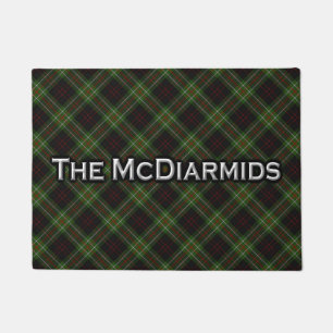 Felpudo del tartán de McDiarmid MacDiarmid del
