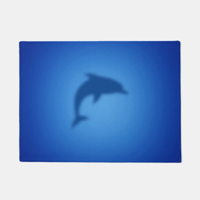 Felpudo Delfín azul (Anverso)