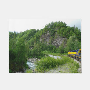 Felpudo Denali Express Vacaciones en Tren de Fotografía en