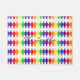 Felpudo derechos de las mujeres LGBTQIA Thunder_Cove