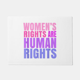 Felpudo Derechos Humanos Derechos de la Mujer