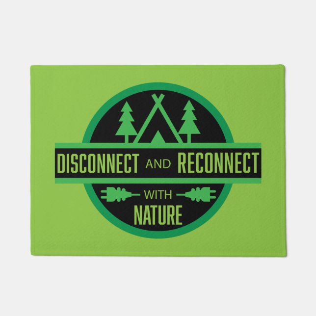 Felpudo Desconectar Y Reconectar Con Los Bushcraft Natural (Anverso)
