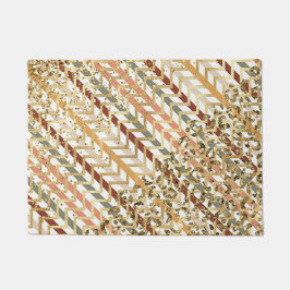 Felpudo Deslumbrante con Doormat dorado