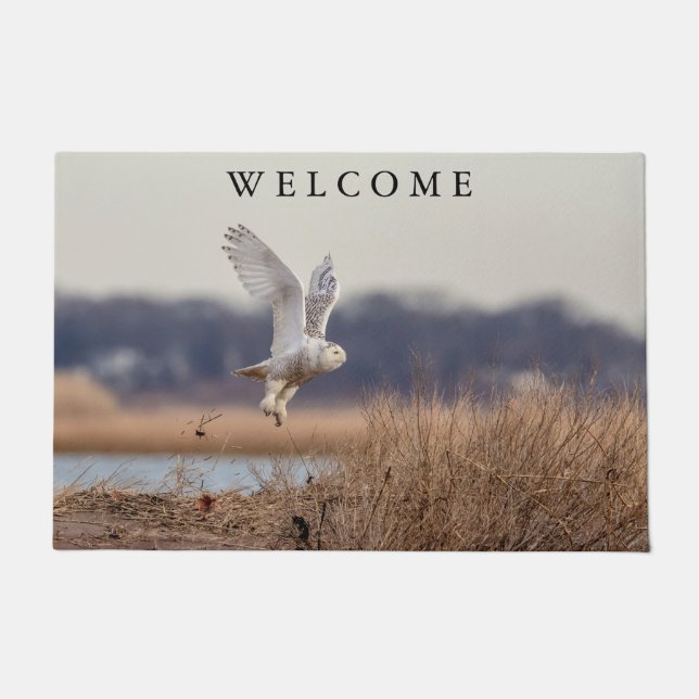 Felpudo Despegando lechuza (Anverso)