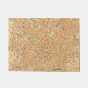 Felpudo Di Milano - mapa de Pianta de Milano, Italia