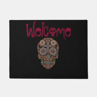 Felpudo Dia De Los Muertos Mat