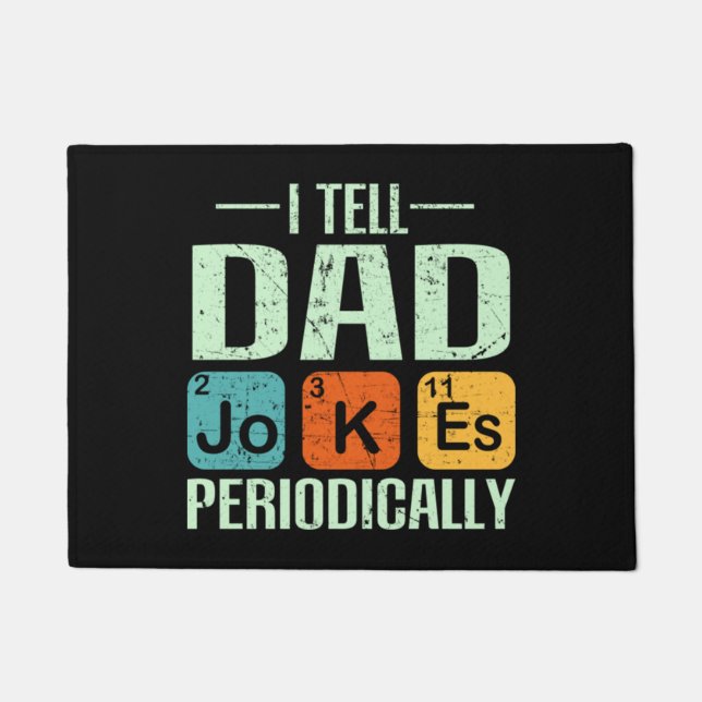 Felpudo Día del Padre - Chistes de papá (Anverso)