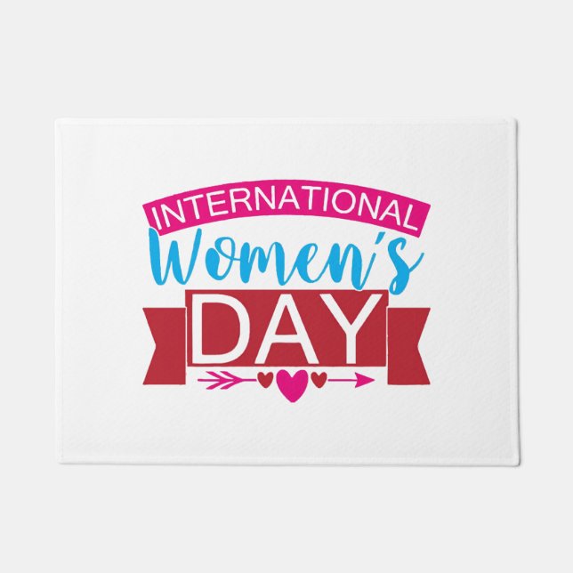 Felpudo Día Internacional de la Mujer (Anverso)
