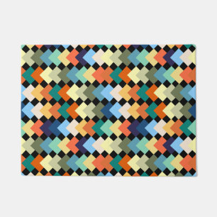 Felpudo Diamantes de colores claros