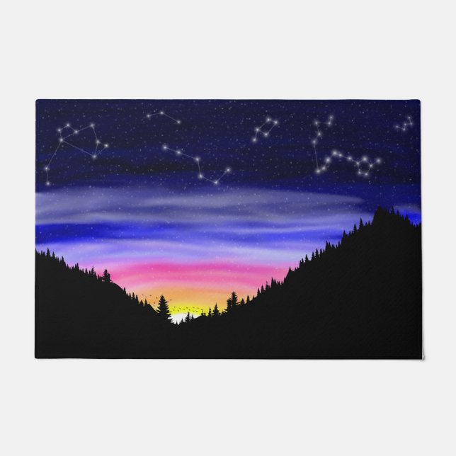 Felpudo Diamond Night Doormat (Anverso)
