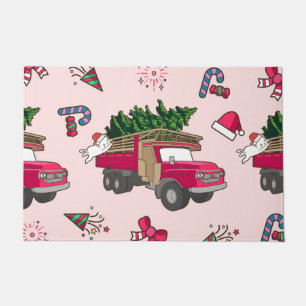 Felpudo Días feriados familiares de Navidades suecos y bri