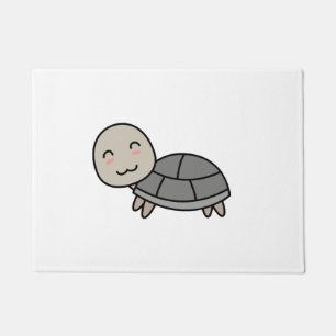 Felpudo Dibujo animado de tortuga animal