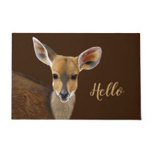 Dibujo de Antelope Bushbuck, joven ciervo africano