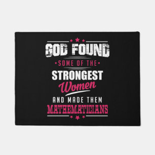 Felpudo Dios hizo los matemáticos la profesión hilarante