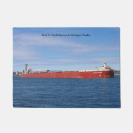 Felpudo Dirk S. VanEnkevort & Michigan Trader door Mat