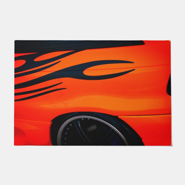 Felpudo Diseño artístico de coches (Anverso)