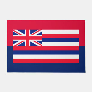 Felpudo Diseño de bandera del estado de Hawaii
