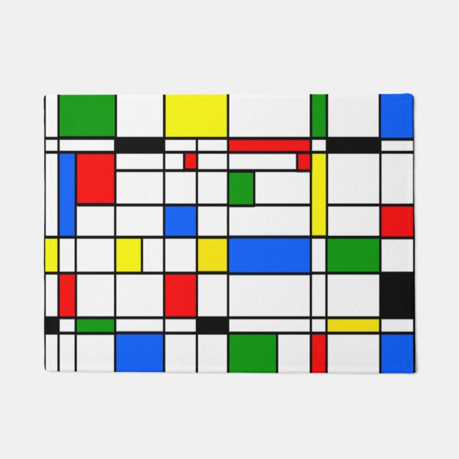 Felpudo Diseño de Bauhaus (Anverso)