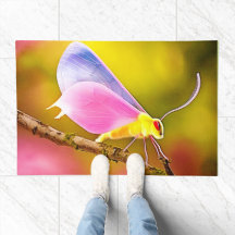 Diseño de belleza alada exótica