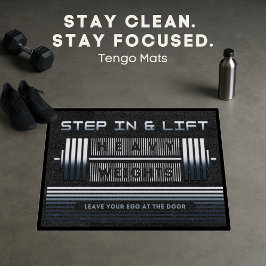 Felpudo Diseño de bóveda de fitness noble para el gimnasio