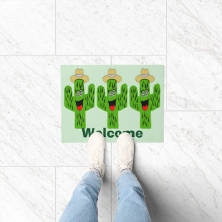 Felpudo Diseño de Cactus