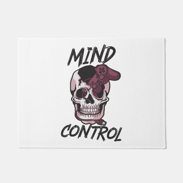 Felpudo Diseño de juegos de control mental (Anverso)