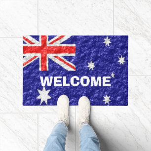Felpudo Diseño de la bandera australiana
